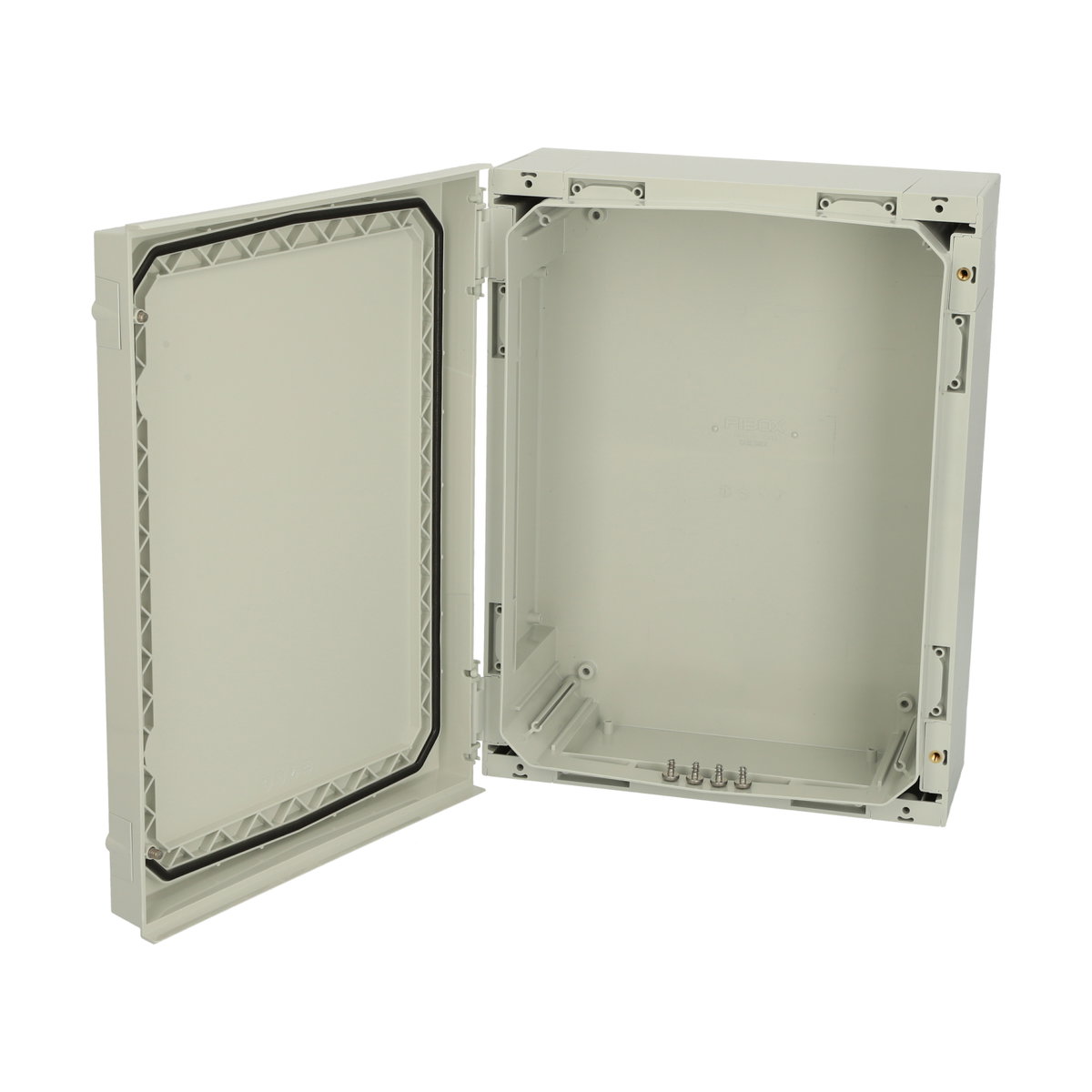 NEO ABS 423215 G Hinged ABS enclosure with grey cover -