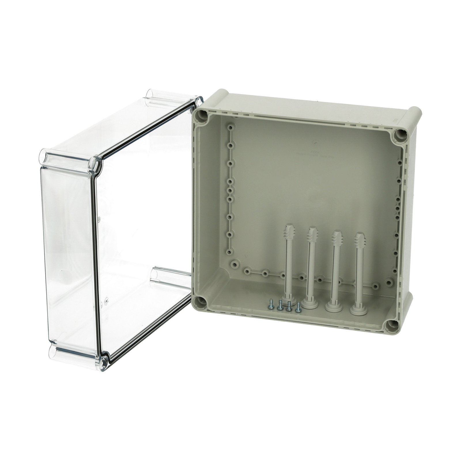 PC 2828 18 T enclosure Enclosure, PC Transparent cover