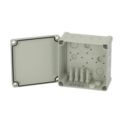 TAM 131308 enclosure Enclosure, ABS, metric knock-outs Grey cover