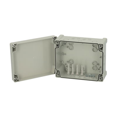 TAM 201610 enclosure Enclosure, ABS, metric knock-outs Grey cover