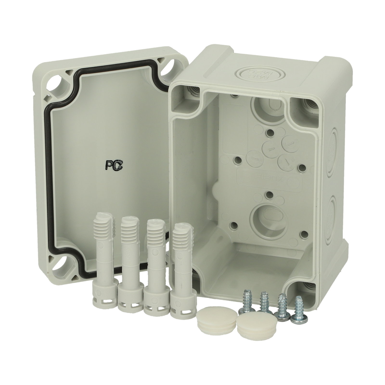 TPCM 090706 enclosure Enclosure, PC Grey cover