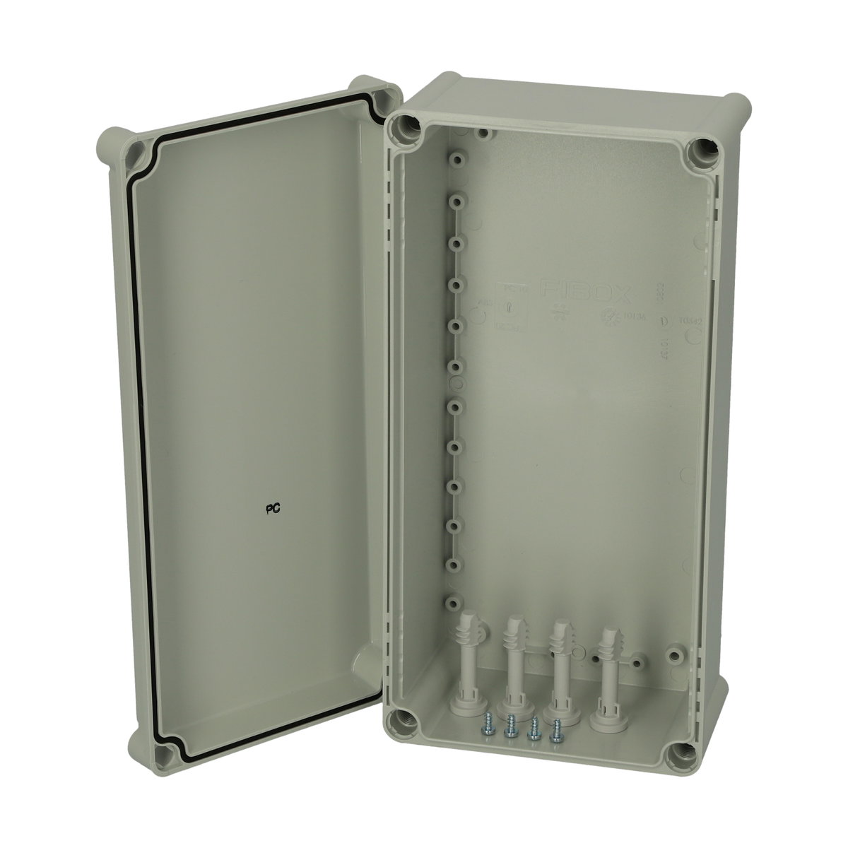 ABS 3819 13 G enclosure Enclosure, ABS Grey cover