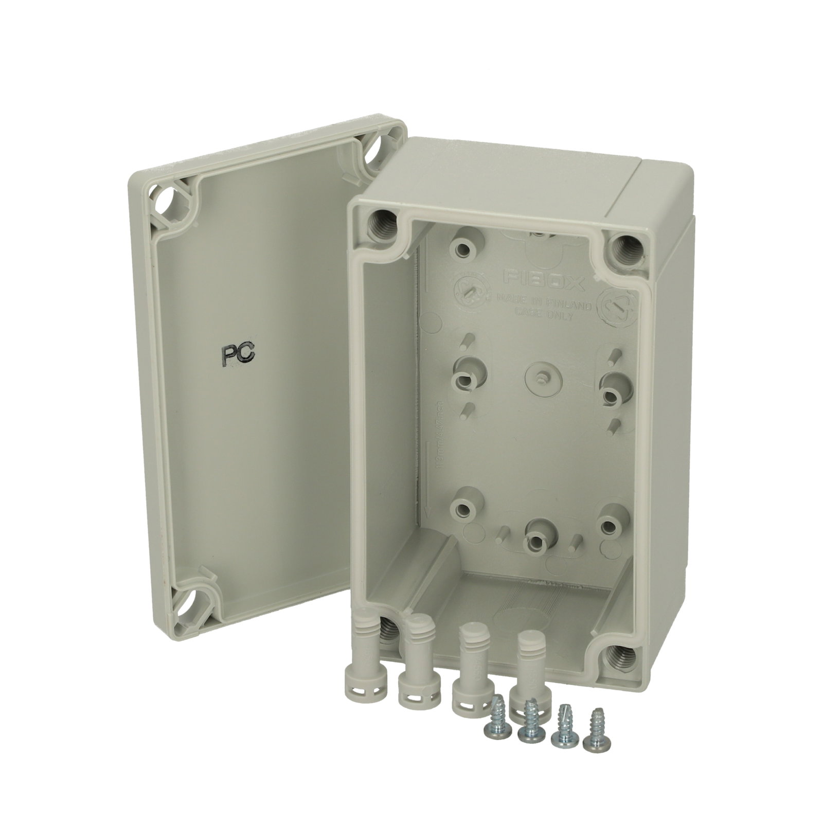 PC 100/60 HG enclosure Enclosure, PC High base, grey cover