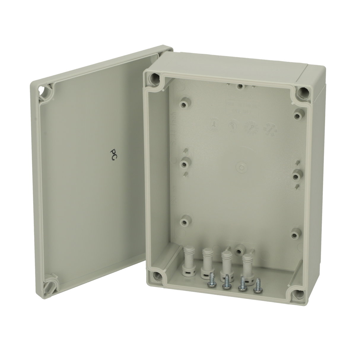 PC 150/60 HG enclosure Enclosure, PC High base, grey cover