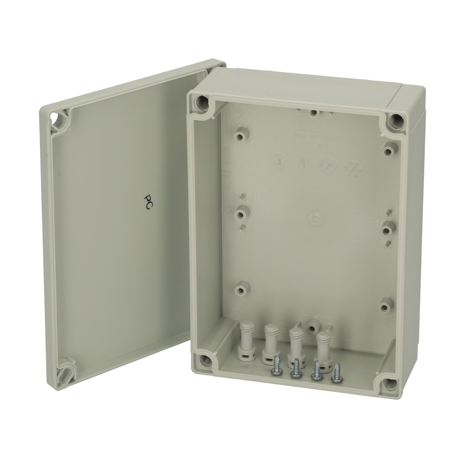 PC 150/60 HG enclosure Enclosure, PC High base, grey cover