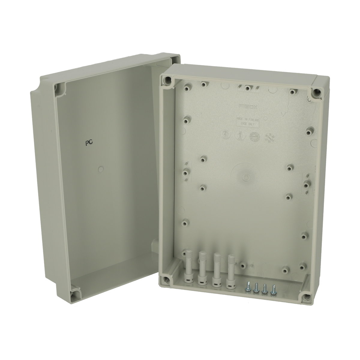 PC 200/100 HG enclosure Enclosure, PC High base, grey cover
