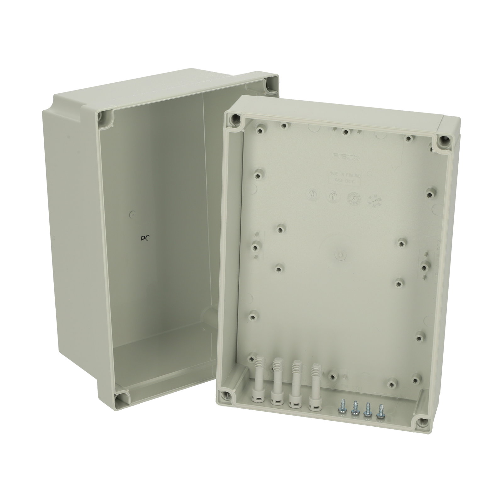 PC 200/150 HG enclosure Enclosure, PC High base, grey cover