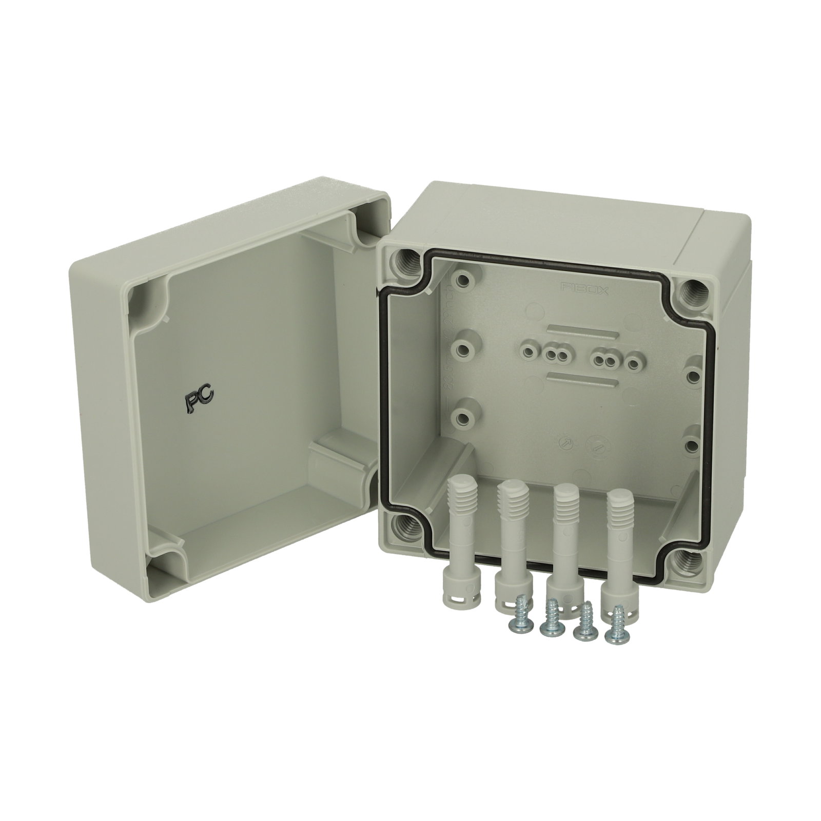 PC 95/75 HG enclosure Enclosure, PC High base, grey cover