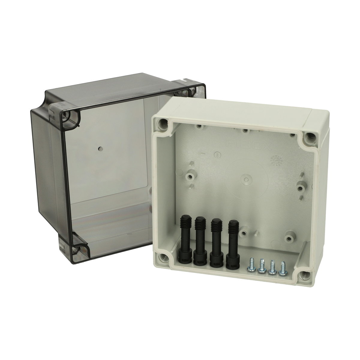 PC 125/125 HT enclosure Enclosure, PC High base, smoked transparent cover