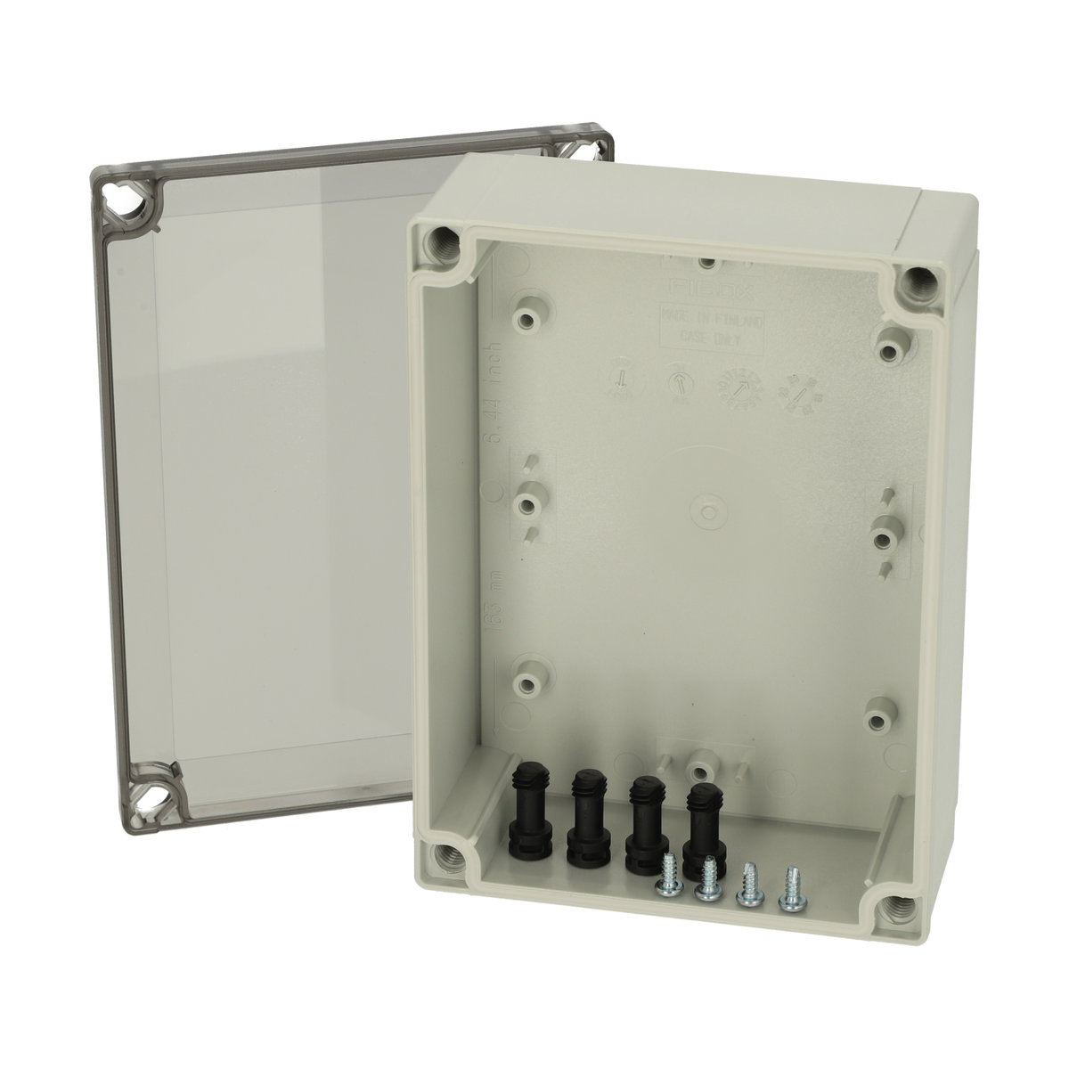 PC 150/60 HT enclosure Enclosure, PC High base, smoked transparent cover