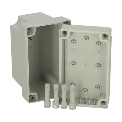 PC 100/100 LG enclosure Enclosure, PC Low base, grey cover