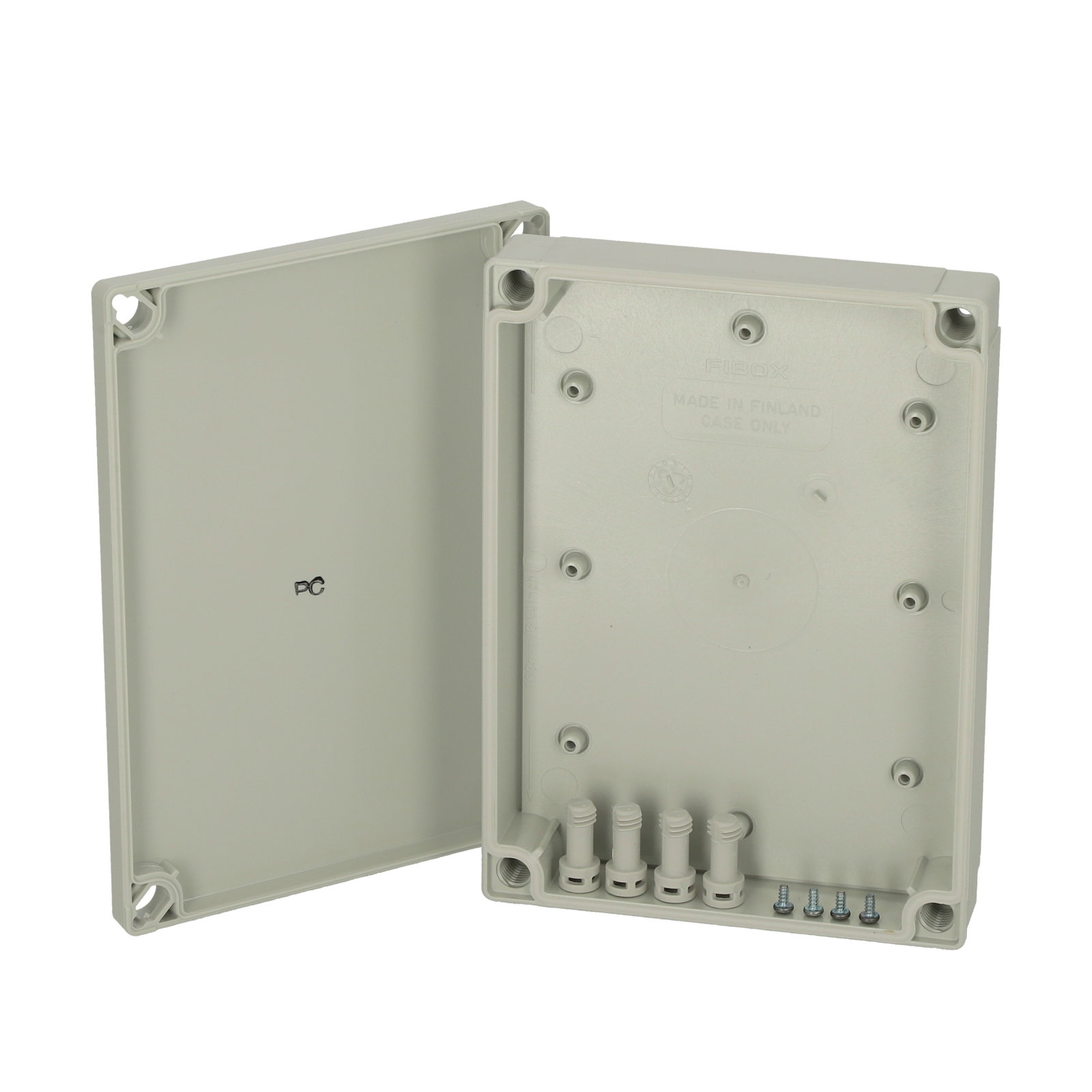 PC 150/35 LG enclosure Enclosure, PC Low base, grey cover