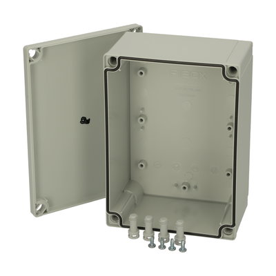 PC 150/85 XHG enclosure Enclosure, PC Extra high base, grey cover
