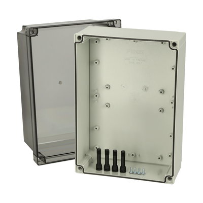 PC 200/175 XHT enclosure Enclosure, PC Extra high base, smoked transparent cover