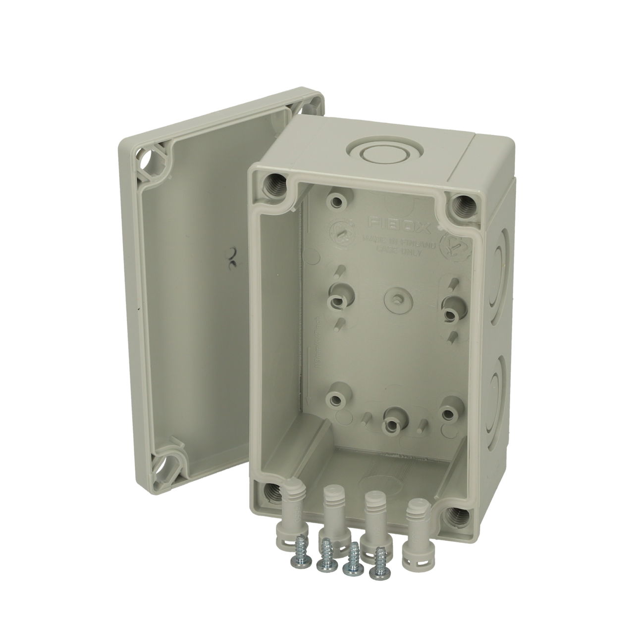 PCM 100/60 G enclosure Enclosure, PC, metric knock-outs Grey cover