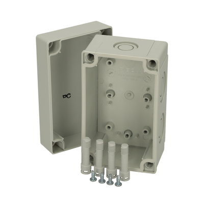 PCM 100/75 G enclosure Enclosure, PC, metric knock-outs Grey cover