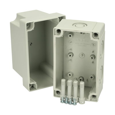 PCM 100/125 G enclosure Enclosure, PC, metric knock-outs Grey cover