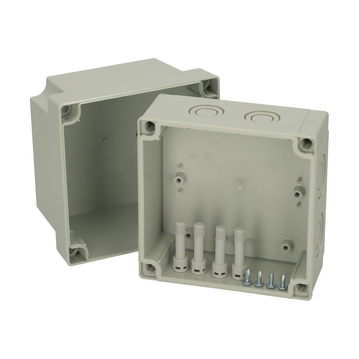 PCM 125/125 G enclosure Enclosure, PC, metric knock-outs Grey cover