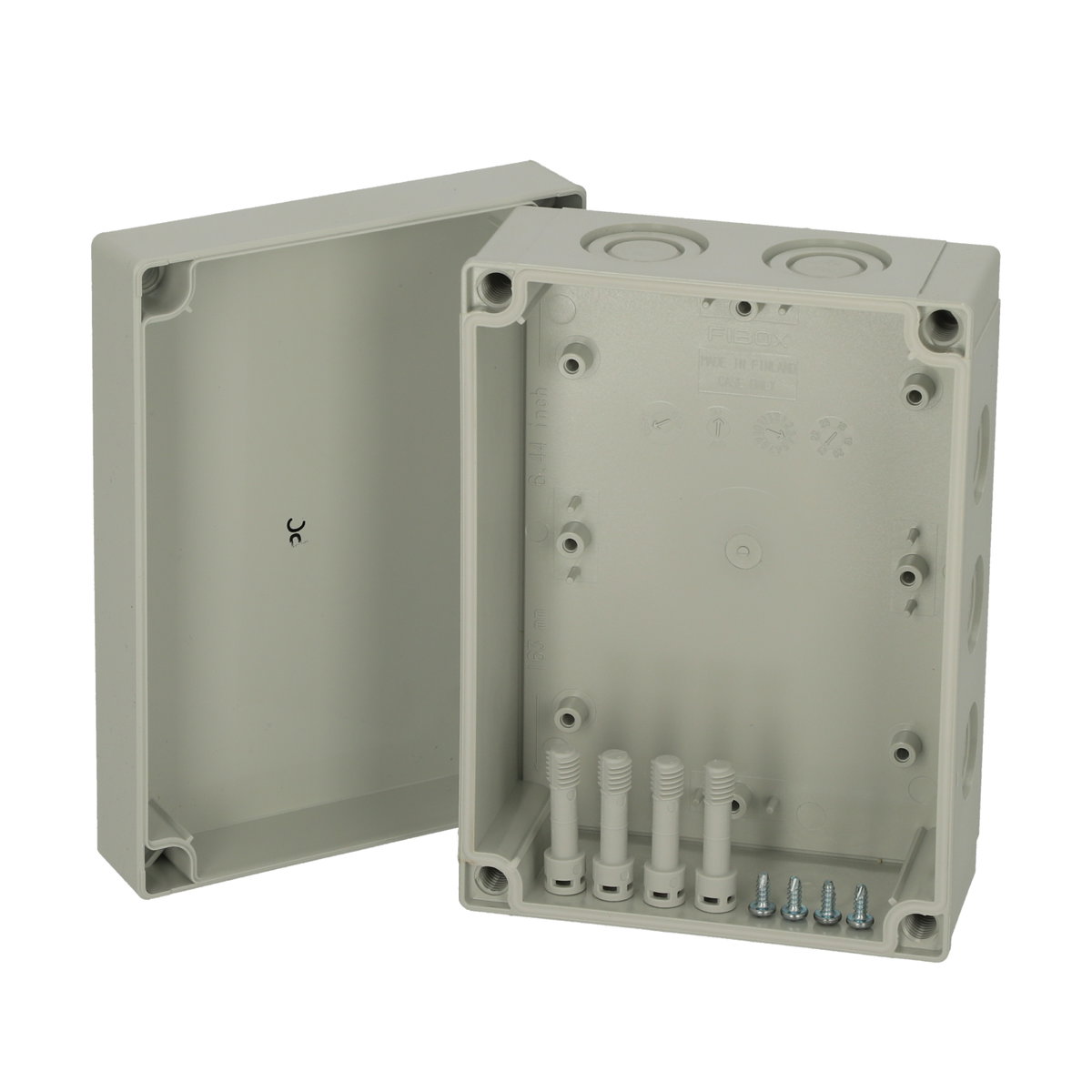 PCM 150/75 G enclosure Enclosure, PC, metric knock-outs Grey cover