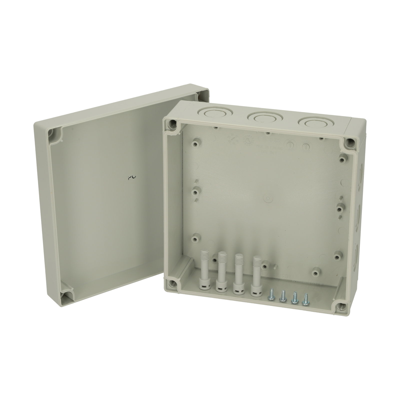PCM 175/75 G enclosure Enclosure, PC, metric knock-outs Grey cover