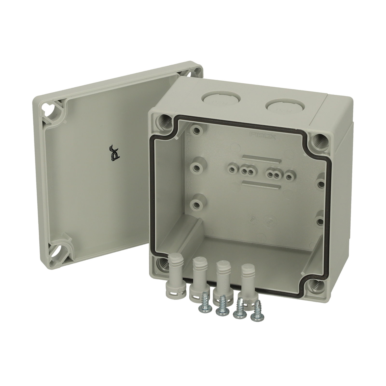 PCM 95/60 G enclosure Enclosure, PC, metric knock-outs Grey cover