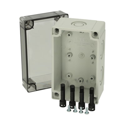 PCM 100/75 T enclosure Enclosure, PC, metric knock-outs Smoked transparent cover