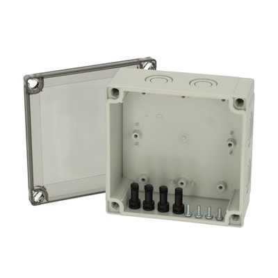 PCM 125/60 T enclosure Enclosure, PC, metric knock-outs Smoked transparent cover
