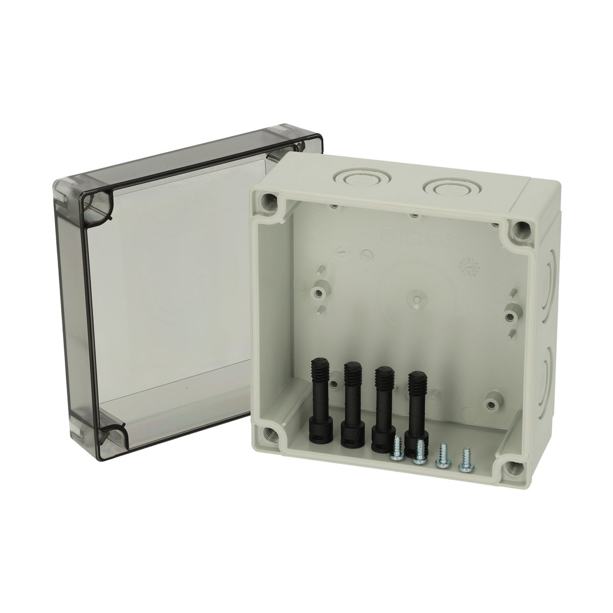 PCM 125/75 T enclosure Enclosure, PC, metric knock-outs Smoked transparent cover