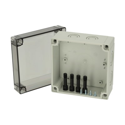 PCM 125/75 T enclosure Enclosure, PC, metric knock-outs Smoked transparent cover