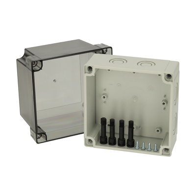 PCM 125/125 T enclosure Enclosure, PC, metric knock-outs Smoked transparent cover