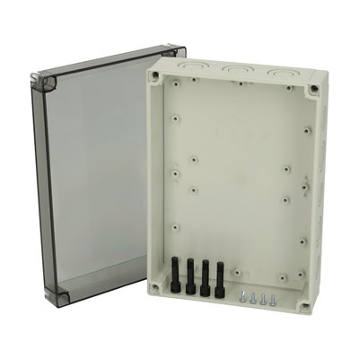 PCM 200/75 T enclosure Enclosure, PC, metric knock-outs Smoked transparent cover