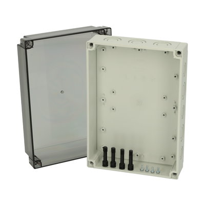PCM 200/100 T enclosure Enclosure, PC, metric knock-outs Smoked transparent cover