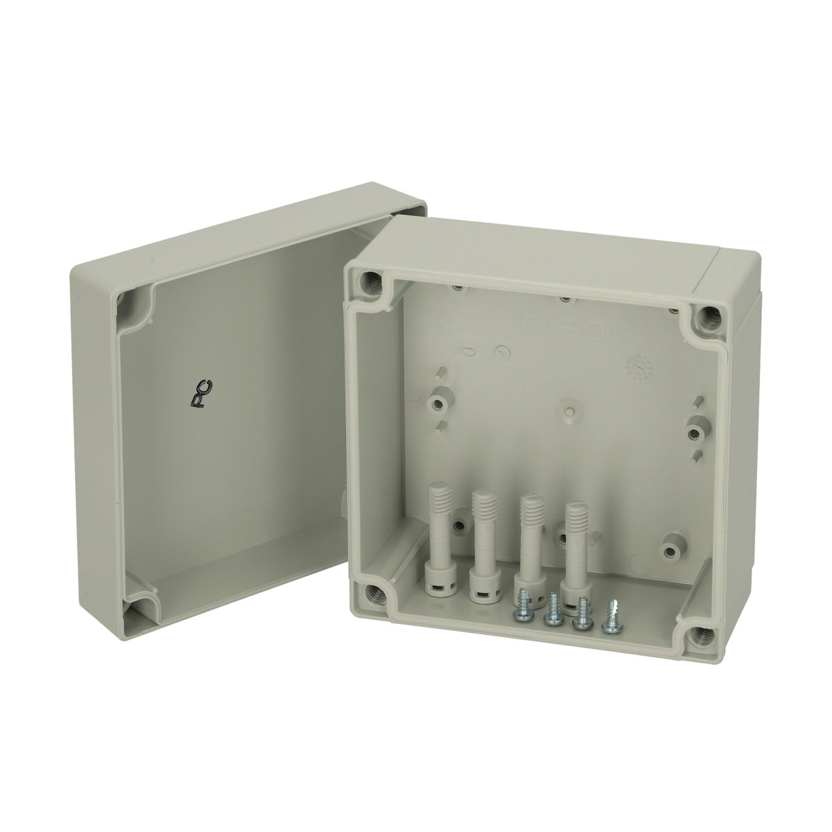 ABS 125/75 HG enclosure Enclosure, ABS High base, grey cover