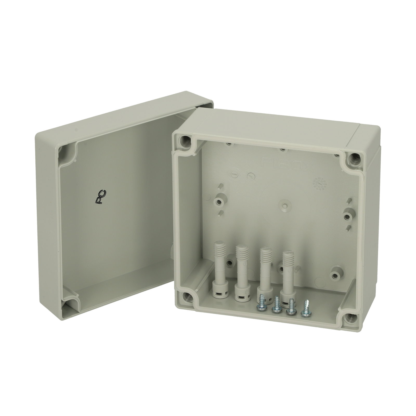 ABS 125/75 HG enclosure Enclosure, ABS High base, grey cover