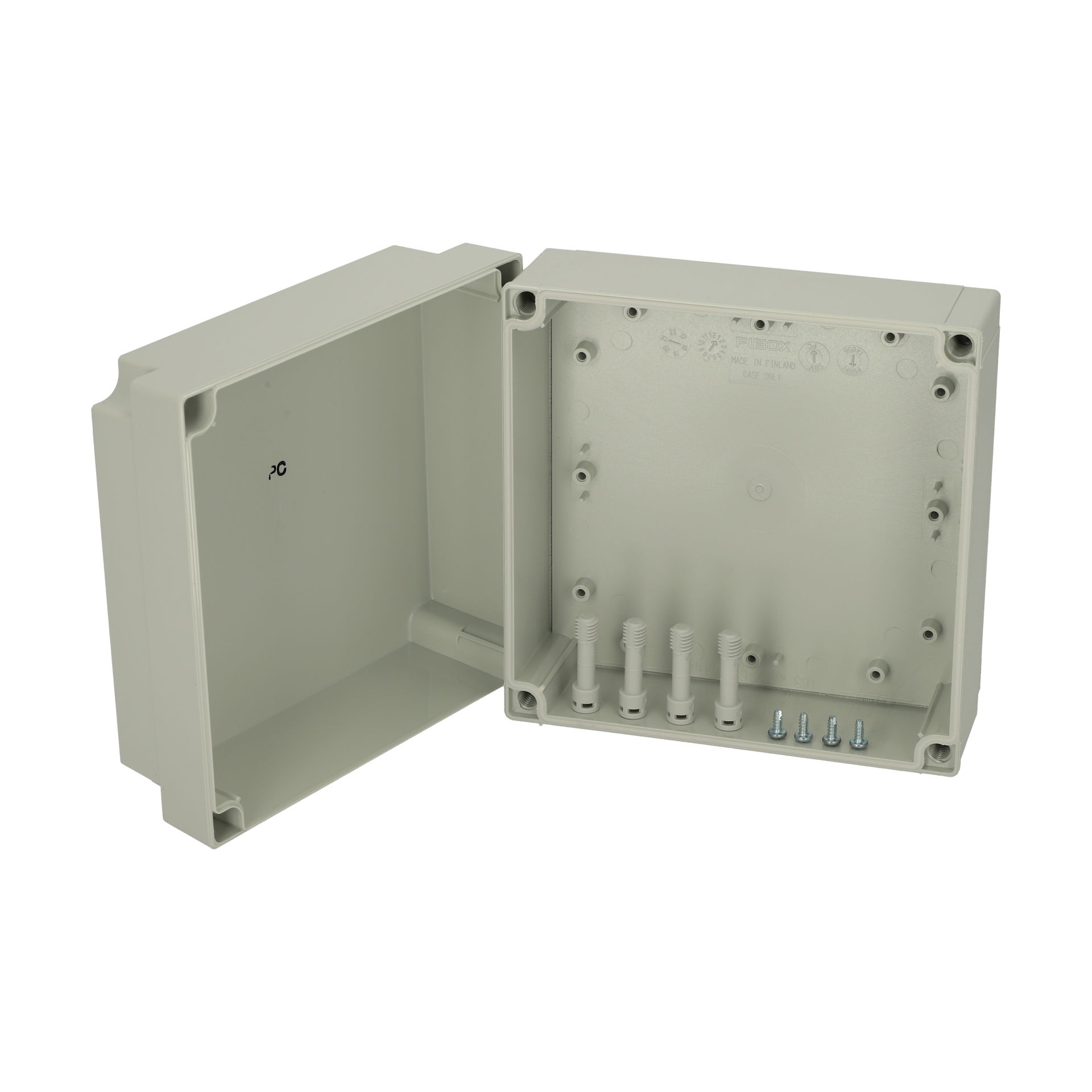 ABS 175/100 HG enclosure Enclosure, ABS High base, grey cover