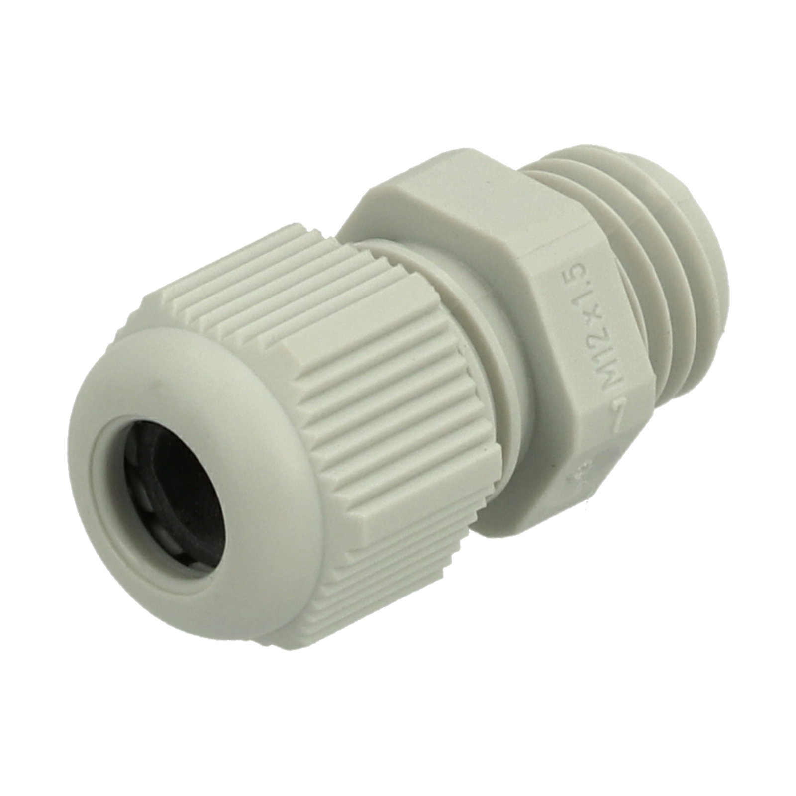 GPA M12 Cable gland (IP 68 - 5 bar), M12x1,5 for cable 3-6 mm