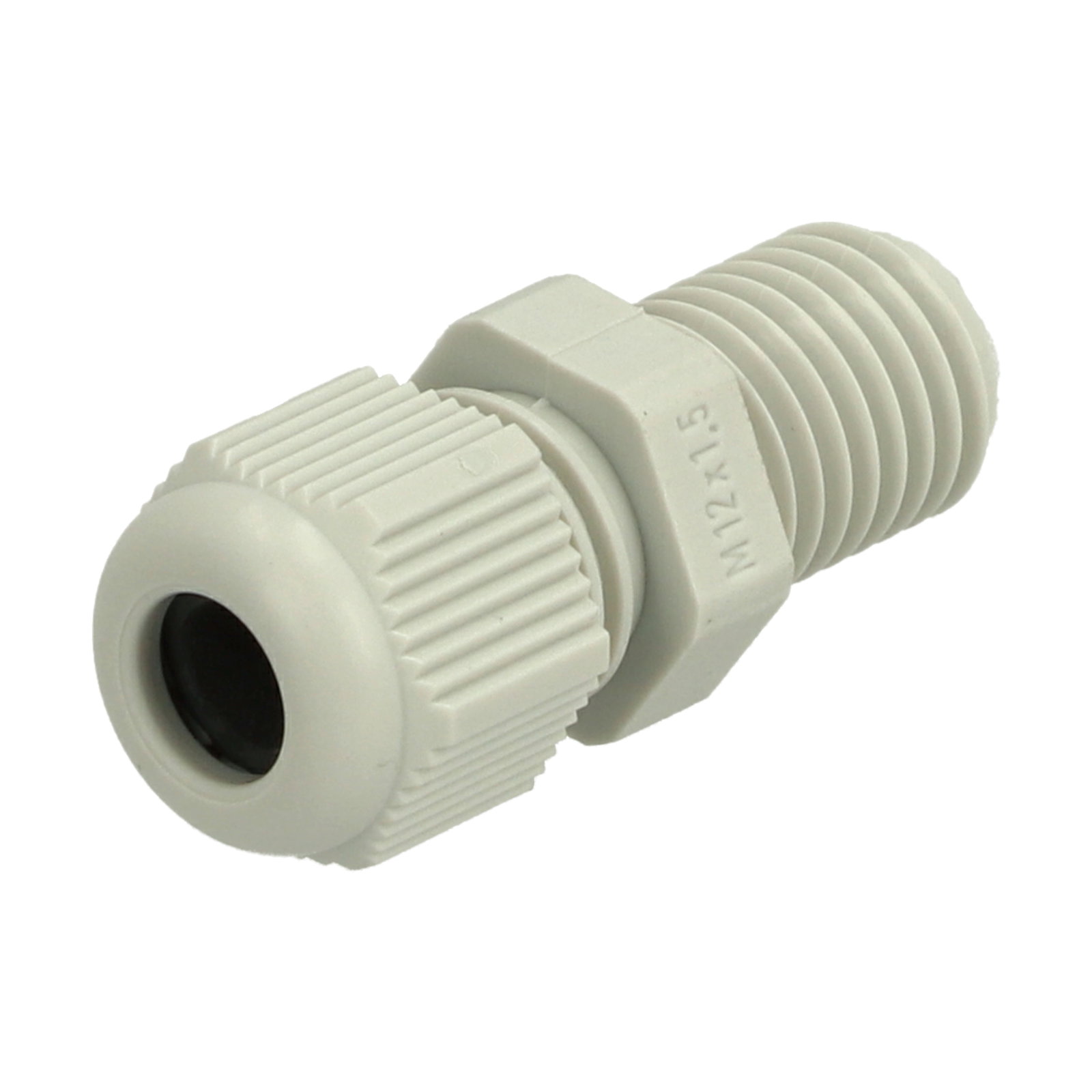 GPA M12L Cable gland (IP 68 - 5 bar), M12x1,5 for cable 3-6 mm