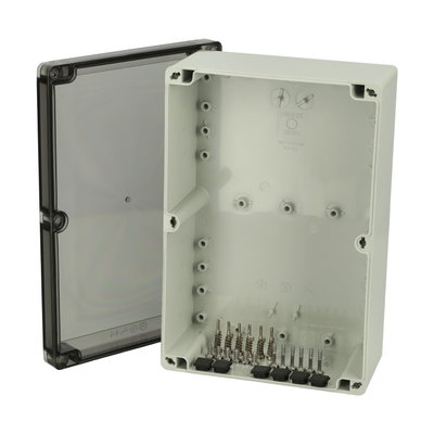 PCTQ3 162409 enclosure Enclosure, PC Smoked transparent cover (quick-locking)