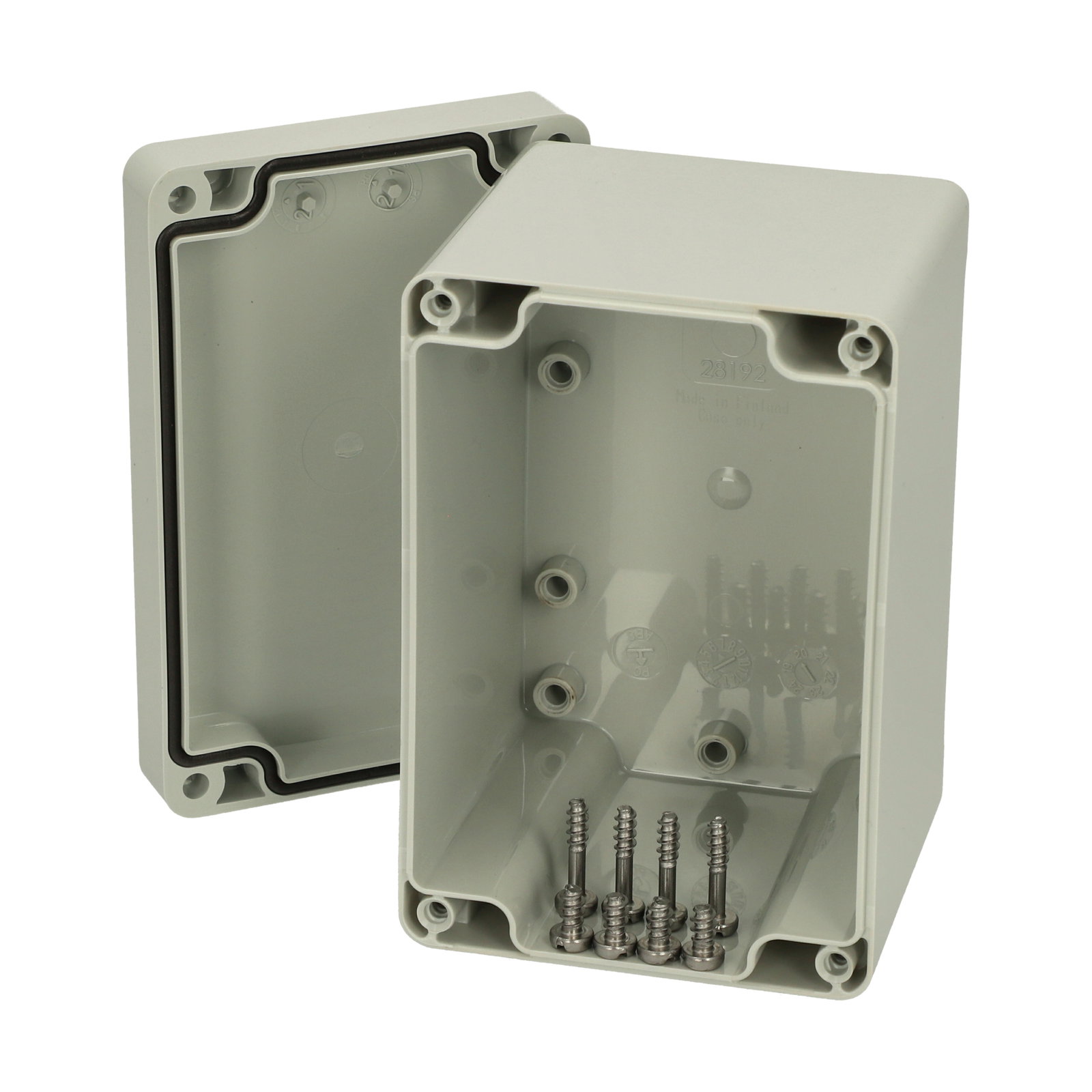 PC 081209 enclosure Enclosure, PC Grey cover