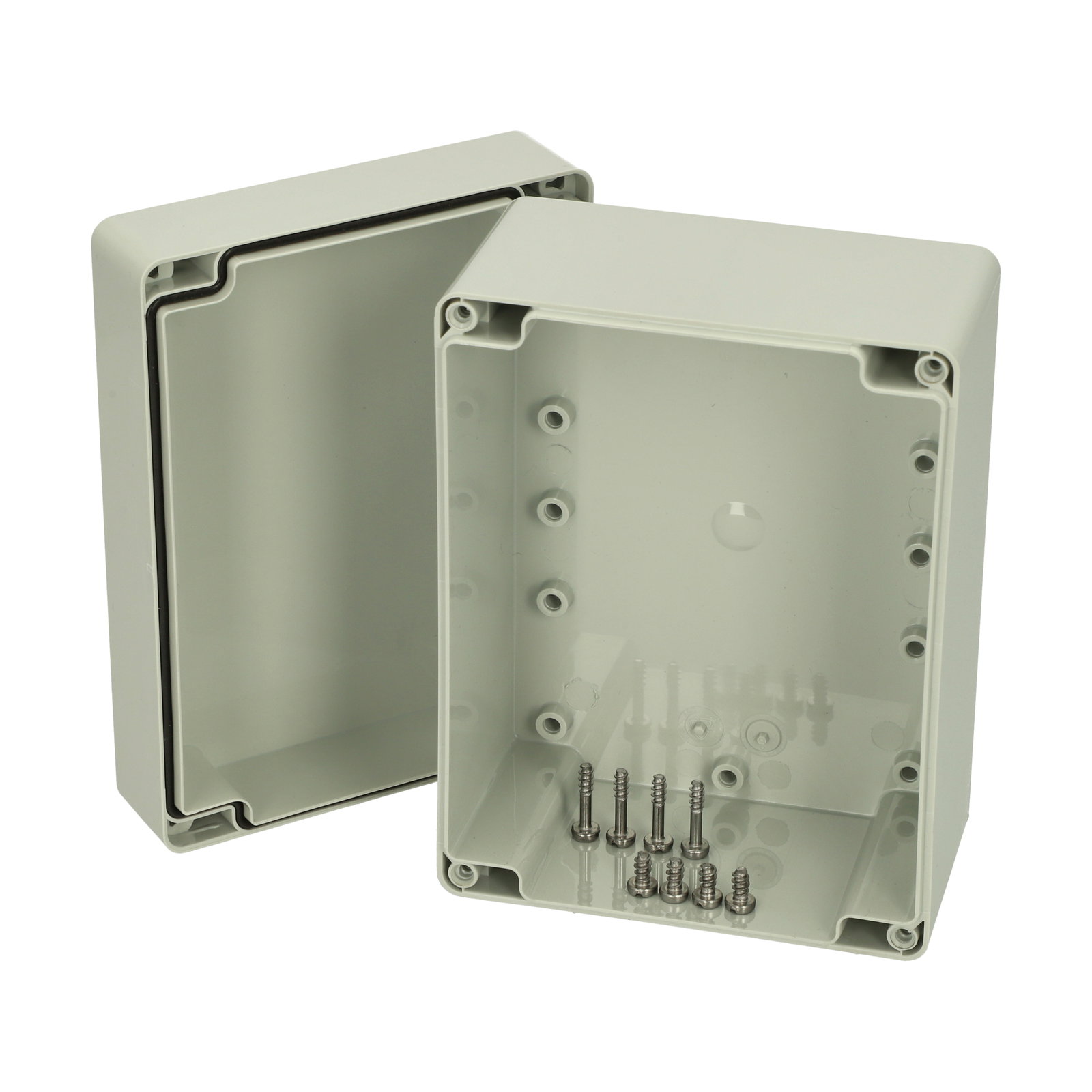 PC 121609 enclosure Enclosure, PC Grey cover