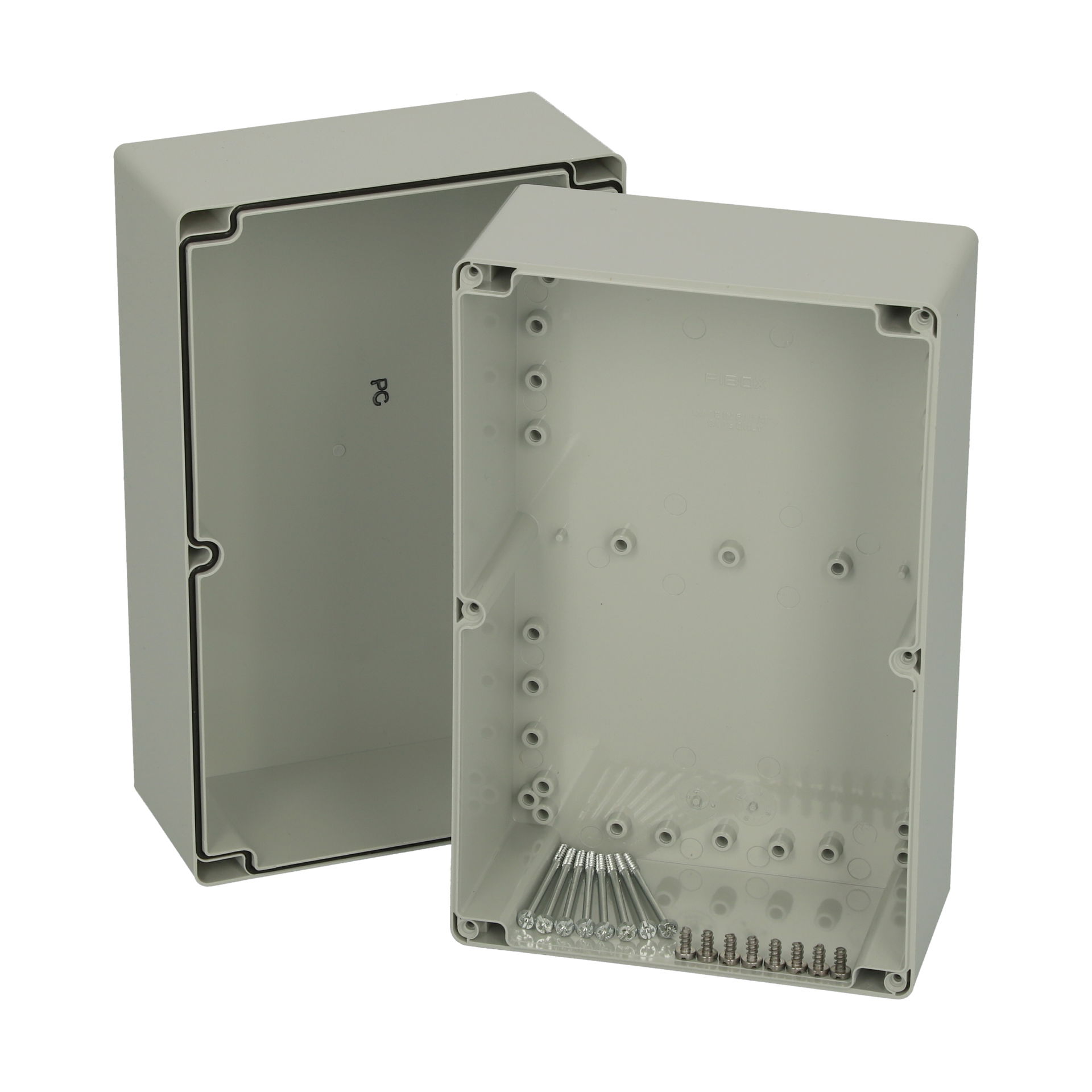 PC 162515 enclosure Enclosure, PC Grey cover
