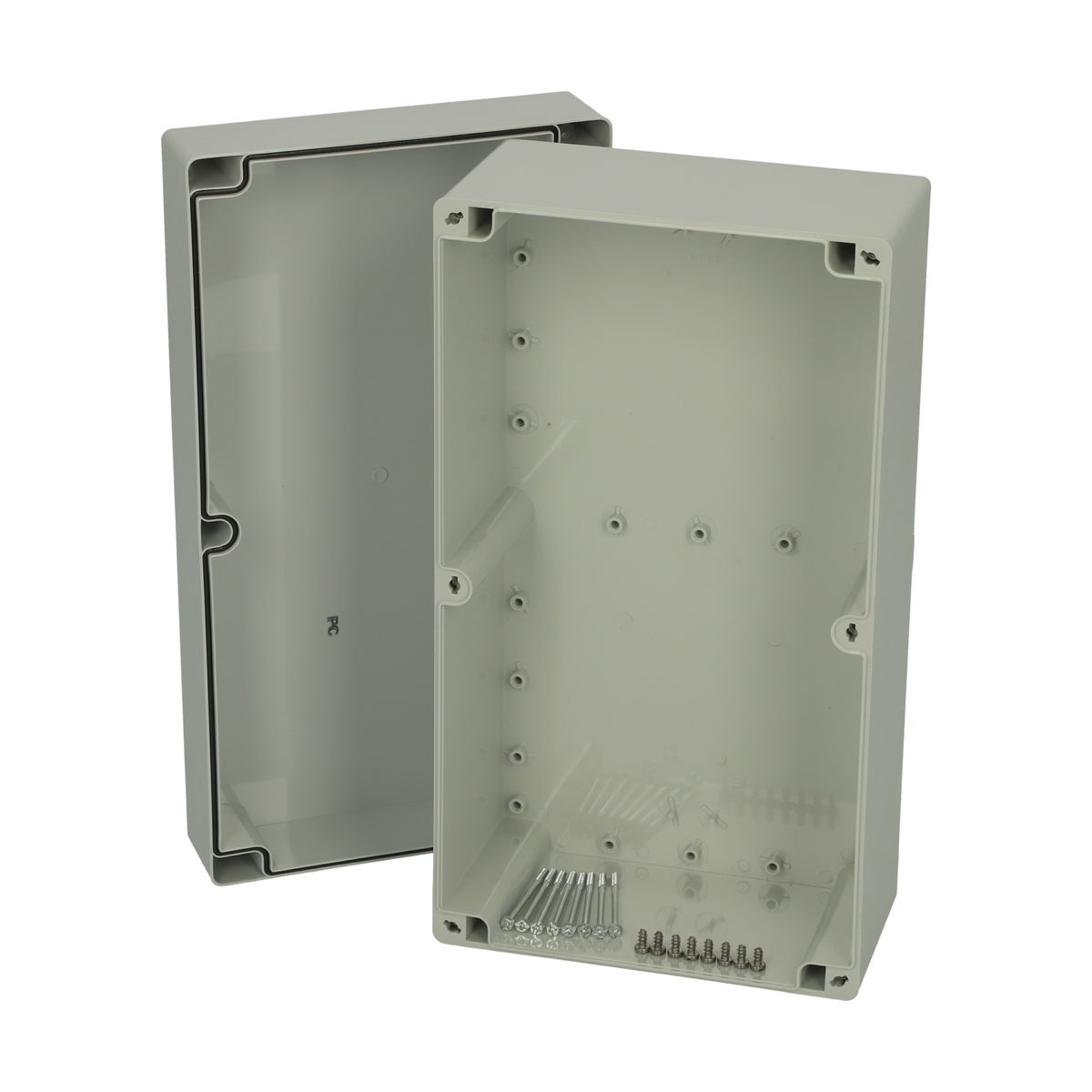 PC 203615 enclosure Enclosure, PC Grey cover
