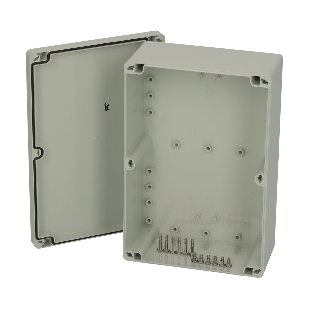PC 162409 enclosure Enclosure, PC Grey cover