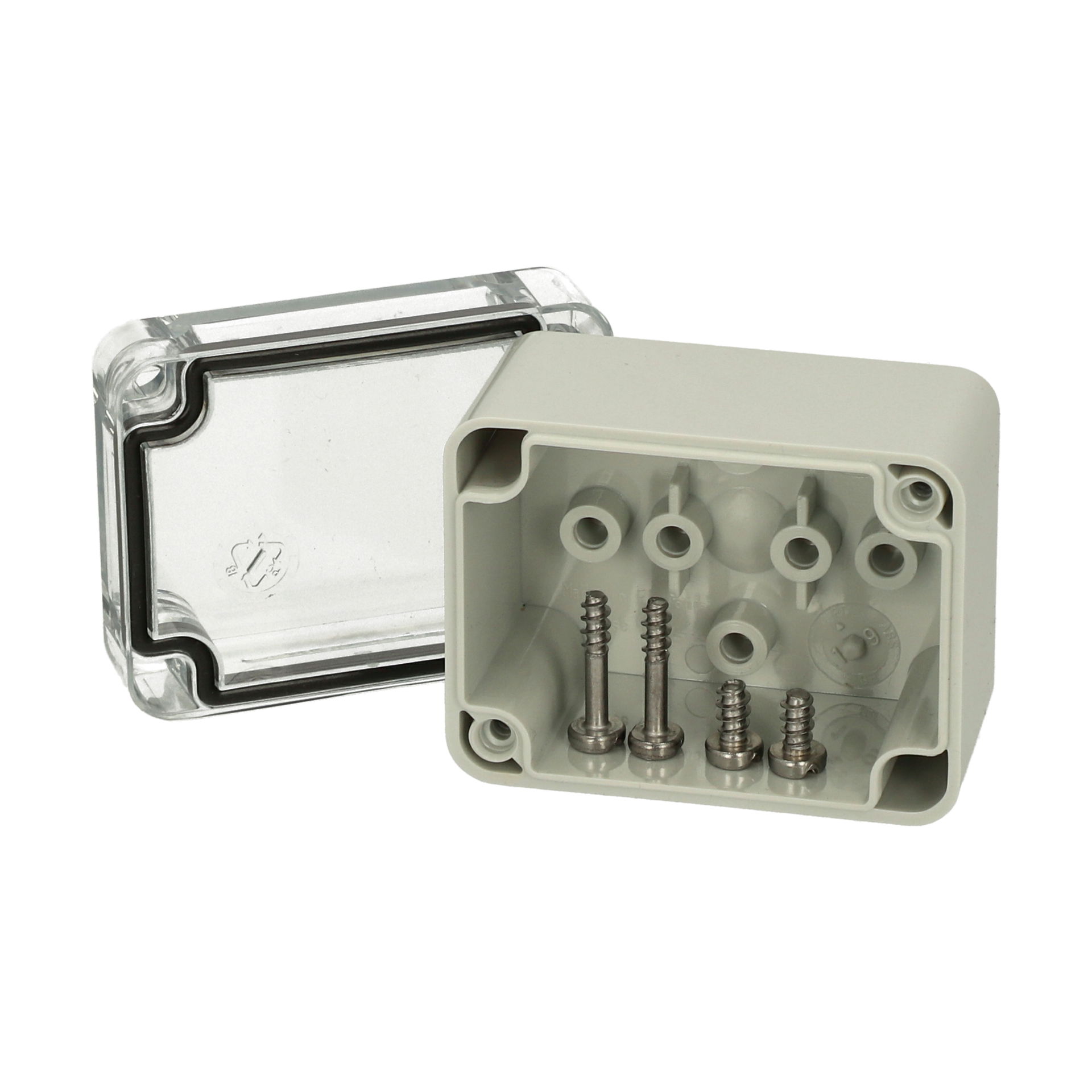 AB 050705 enclosure Enclosure, ABS Grey cover