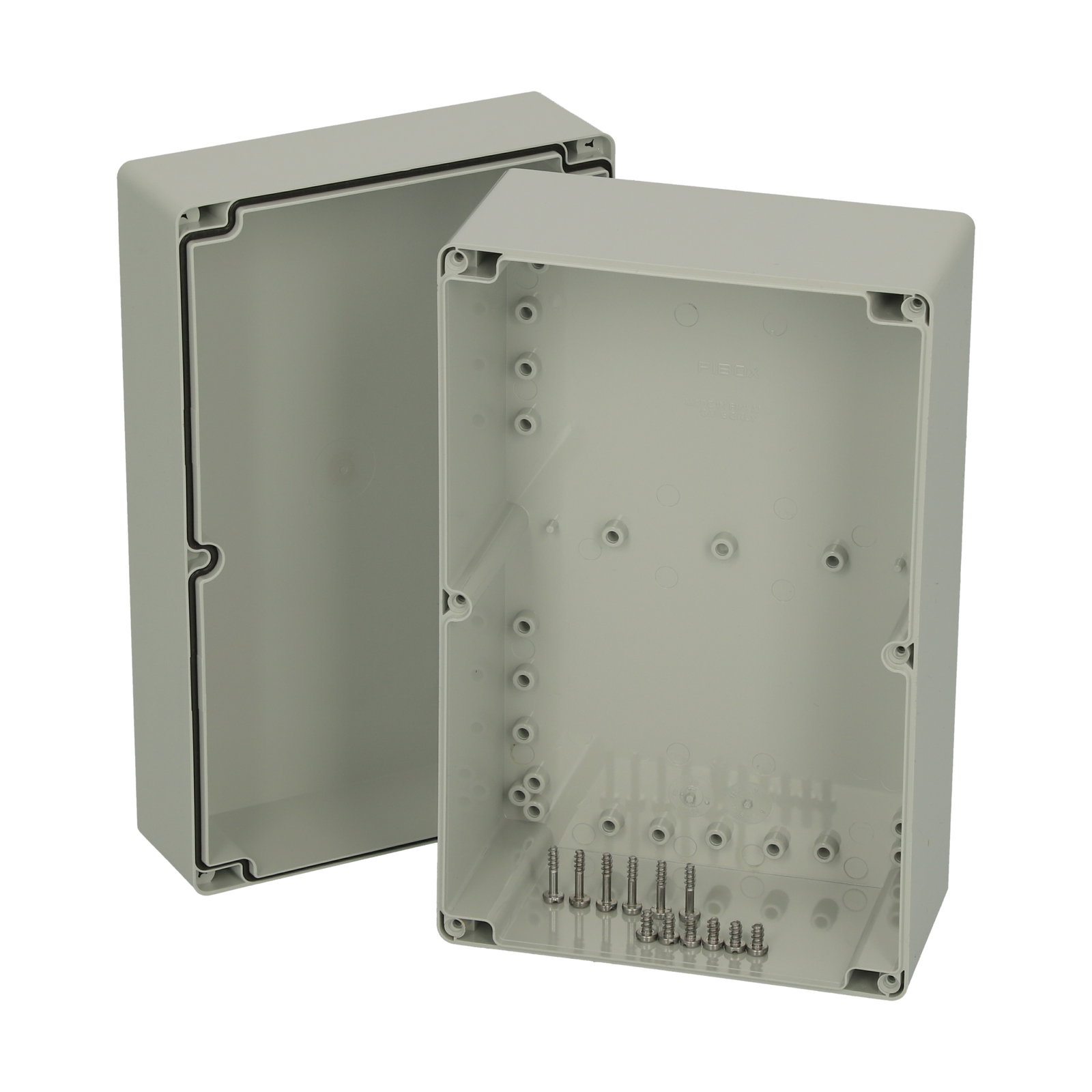 AB 162513 enclosure Enclosure, ABS Grey cover
