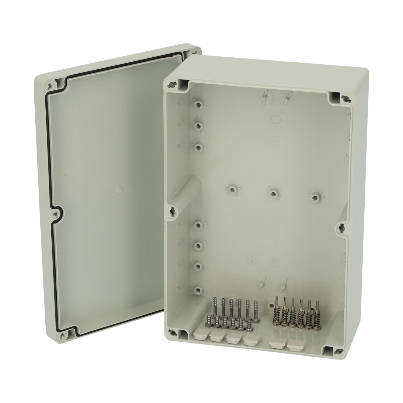 ABQ3 162409 enclosure Enclosure, ABS Grey cover (quick-locking)