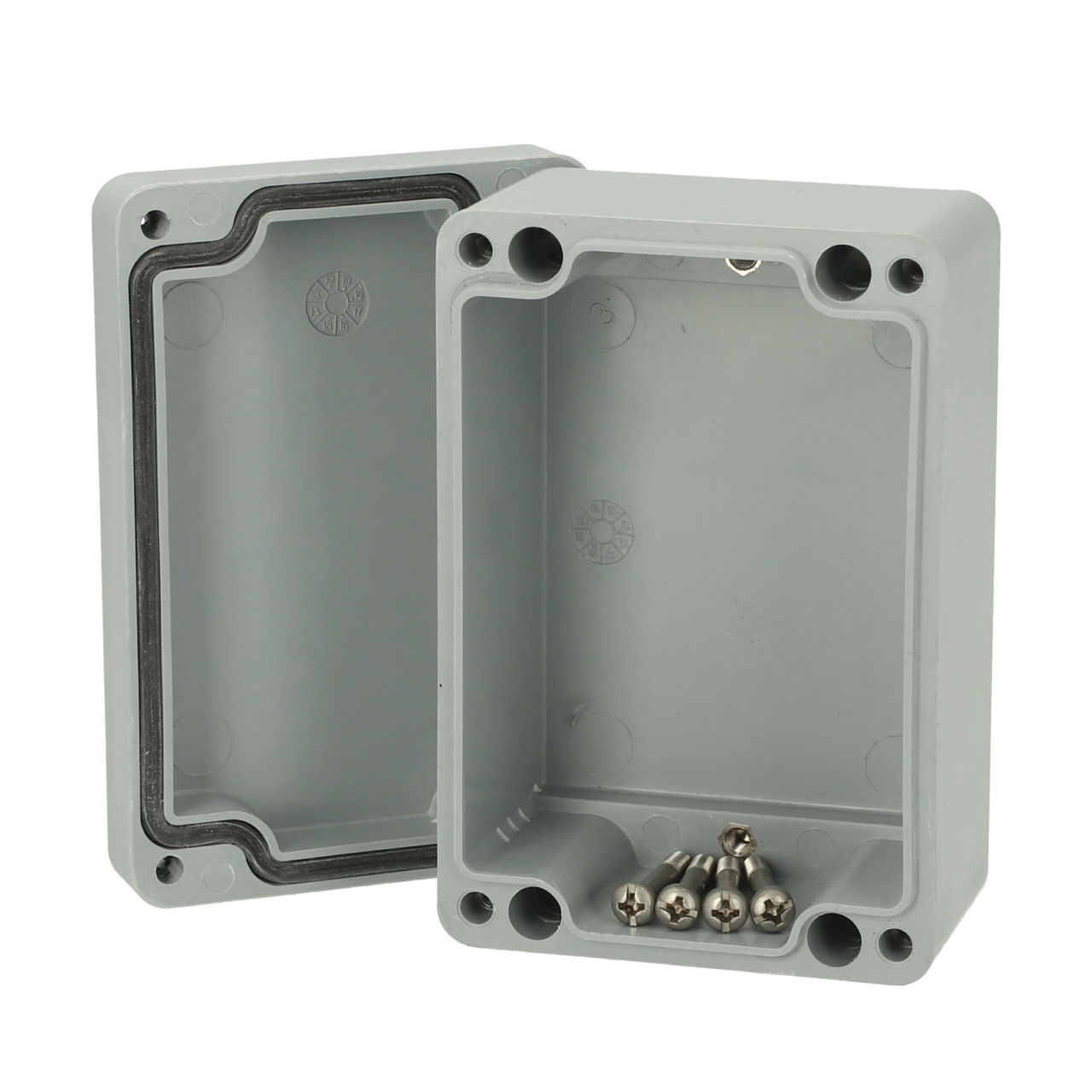 P 081106 enclosure Enclosure, polyester Grey cover