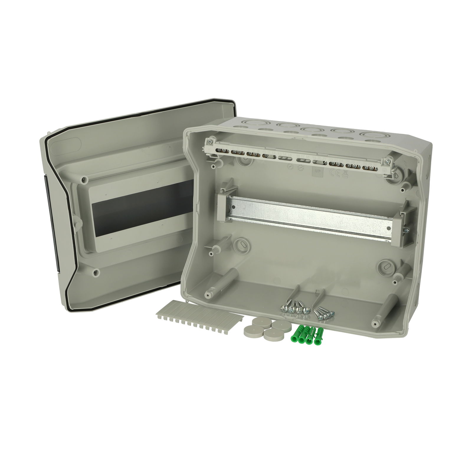MCE65 12M Enclosures IP65 - Surface mounting 12 modules, 1 row