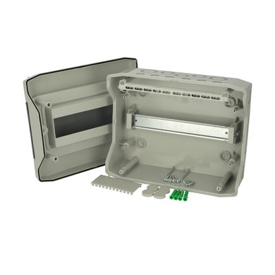 MCE65 12M Enclosures IP65 - Surface mounting 12 modules, 1 row
