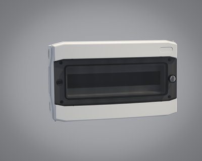 MCE65 18M Enclosures IP65 - Surface mounting 18 modules, 1 row